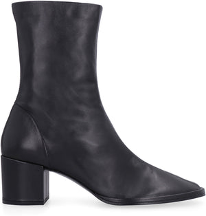 Josie leather ankle boots-1